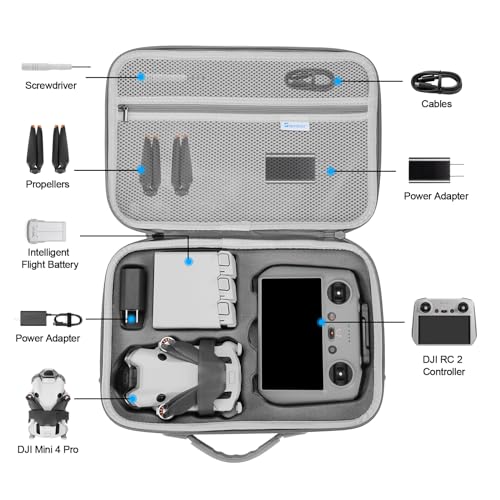 Portable Storage Case for DJI Mini 4 Pro
