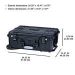 MEIJIA Waterproof Drone Case with Retractable Handle