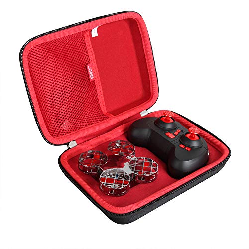 Hermitshell Mini Drone Hard Travel Case (Black+Red)
