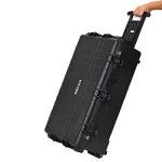Portable Rolling Waterproof Drone Case, Black