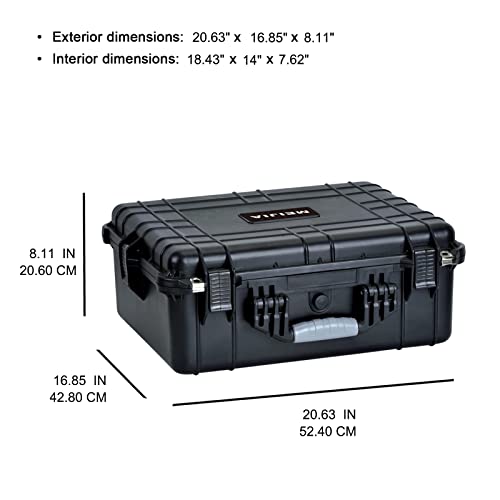 MEIJIA Large Black Protective Drone Case