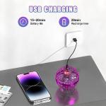 XINHOME Pink Hover Ball: Flying Spinner Mini Drone