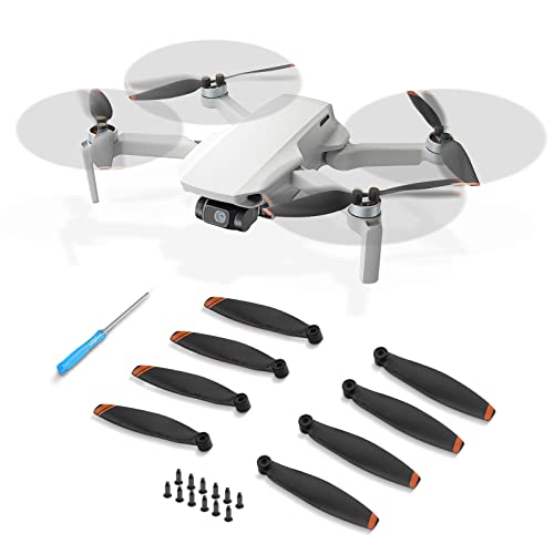 32pcs Orange Propellers for DJI Mini 2/SE Drone
