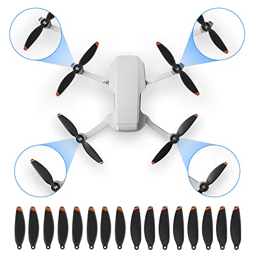 32pcs Orange Propellers for DJI Mini 2/SE Drone