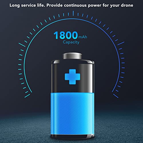 3.7V 2600mAh Drone Battery for E88 E88PRO E88MAX E525 E99 E99PRO P1 P5PRO K3 S1 P8
