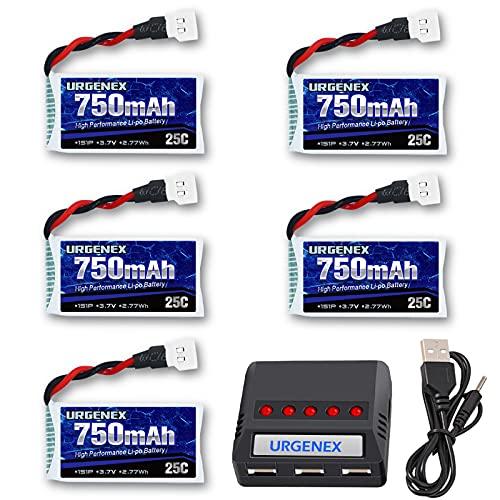URGENEX 750mAh Lipo Battery & Charger Set