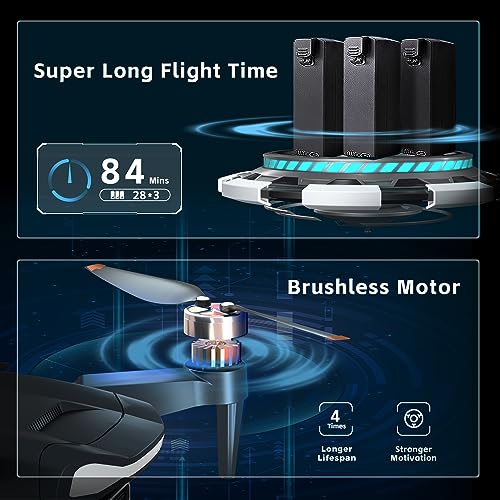 CHUBORY A77 WiFi FPV Quadcopter with 2K HD Camera