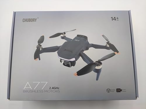 CHUBORY A77 WiFi FPV Quadcopter with 2K HD Camera