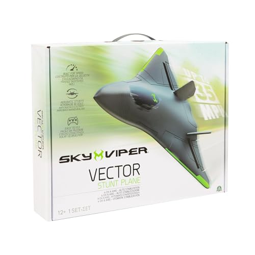 Sky Viper Vector Stunt Jet Drone, 35mph Speed, Position Hold