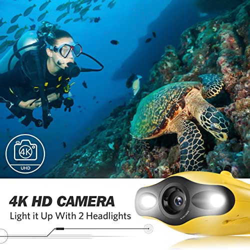 Gladius Mini Underwater Drone with Fish Finder