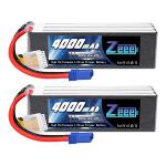 Zeee 6S Lipo Battery for RC Drones (2 Pack)