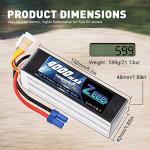 Zeee 6S Lipo Battery for RC Drones (2 Pack)