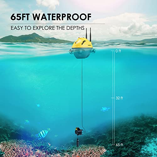 Portable Chasing F1 Underwater Drone with Camera