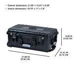 Rolling Waterproof Drone Case - FREESHIP