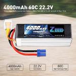 Zeee 6S Lipo Battery for RC Drones (2 Pack)