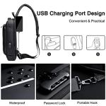 Anti-Theft Sling Bag with USB Port for Men