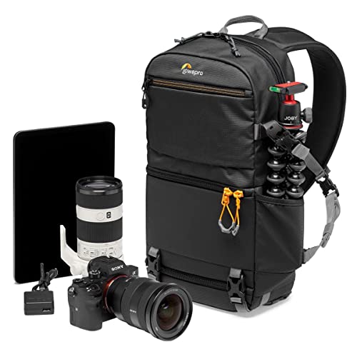 Black drone backpack for cameras & gear