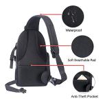 MOSISO Sling Camera Bag for DSLR/Mirrorless Cameras