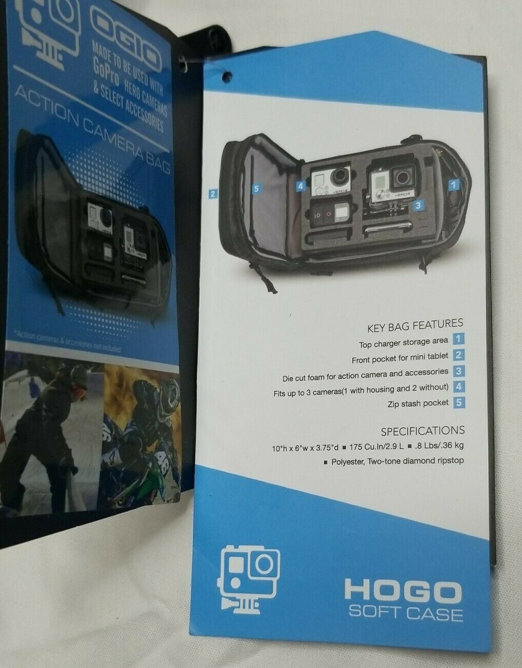 GoPro Drone Action Case, Black Burst, Ogio Hogo