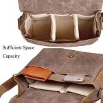 Waterproof Camera Messenger Bag with Interlayer Pad