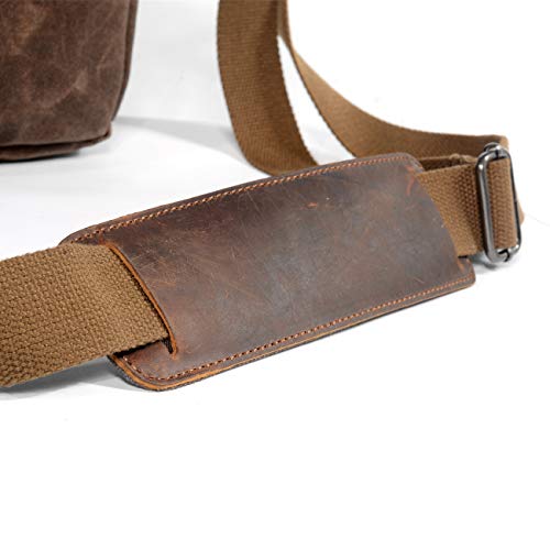 Waterproof Camera Messenger Bag with Interlayer Pad