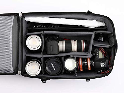 Waterproof Camera Backpack with Laptop Compartment