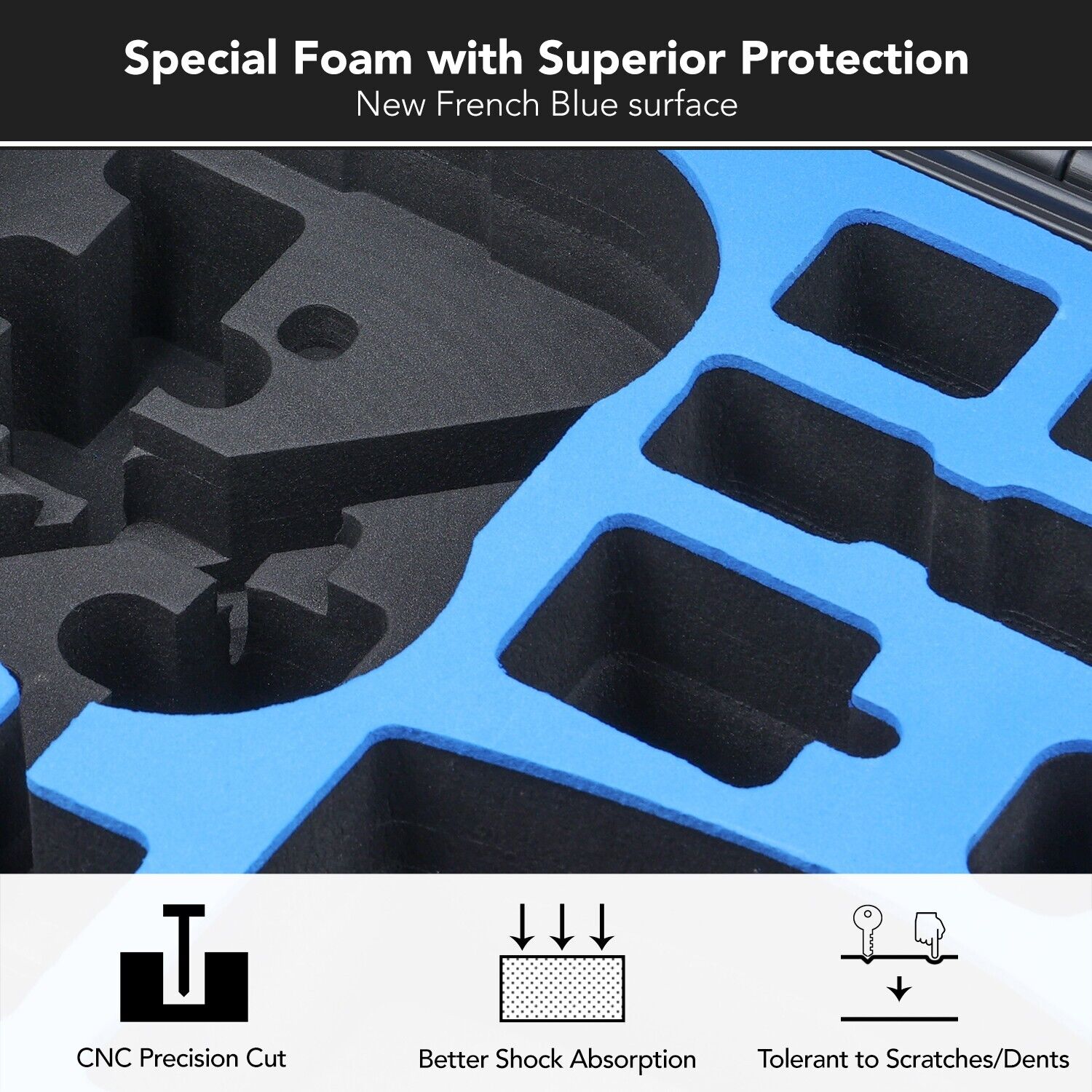 Lykus Titan AT110 Waterproof Hard Case for DJI Avata, Goggles 2, and FPV Remote