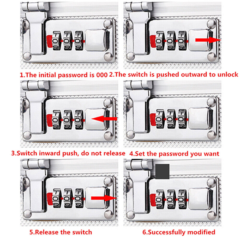 Aluminum Drone Camera Toolbox Briefcase