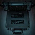 Waterproof Portable Drone Equipment Case in Black