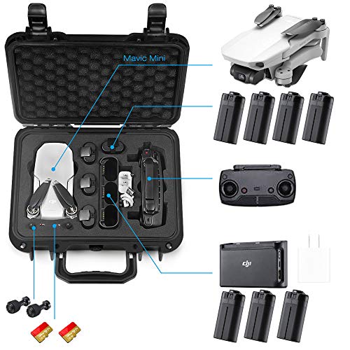 Lekufee Waterproof Mini Drone Case (Case Only)