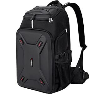Drone Camera Backpack with Hardshell and Rain Cover