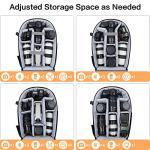 Waterproof Camera Backpack for DSLR/SLR/Mirrorless Cameras