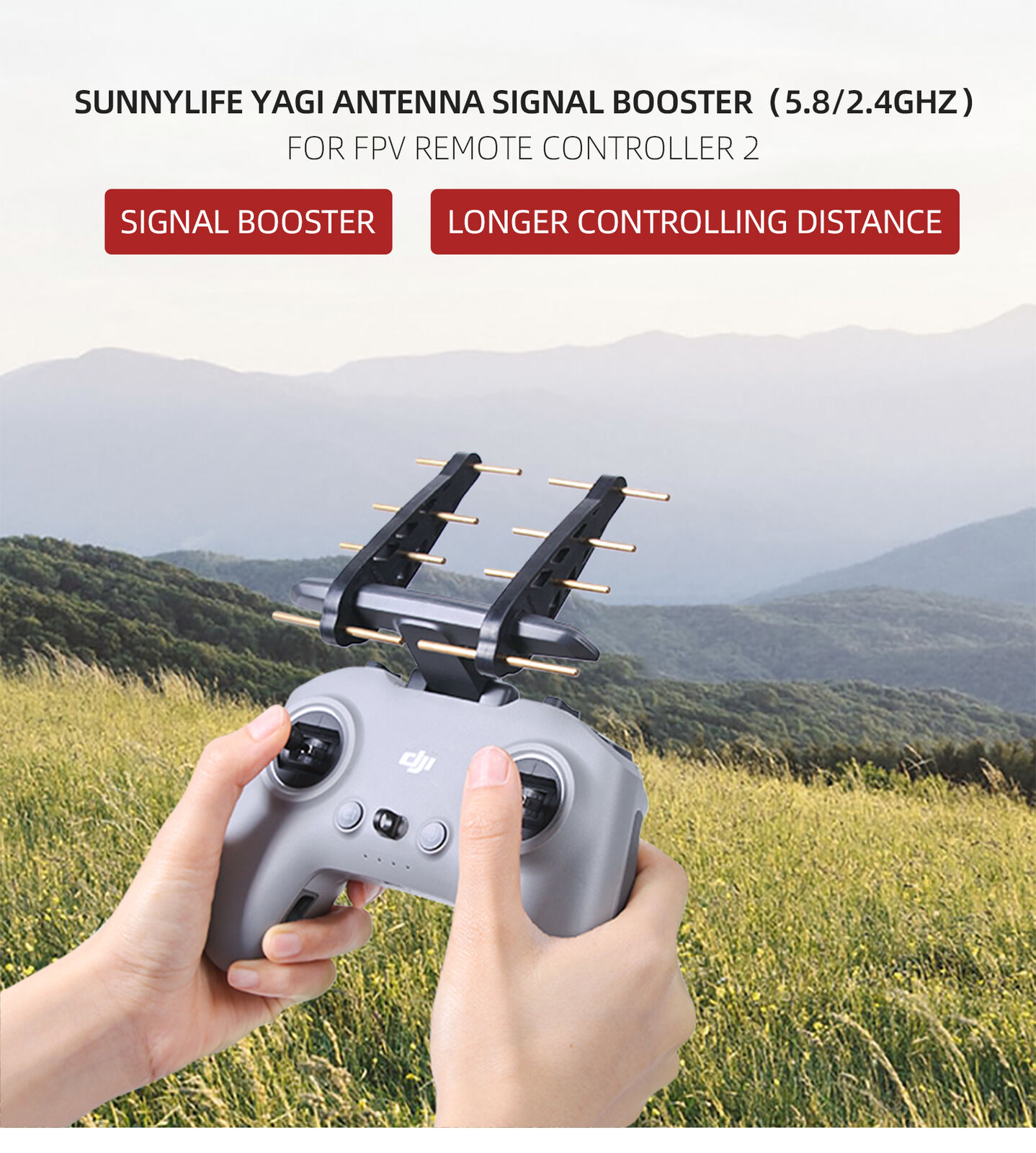 DJI FPV Drone Antenna Signal Booster