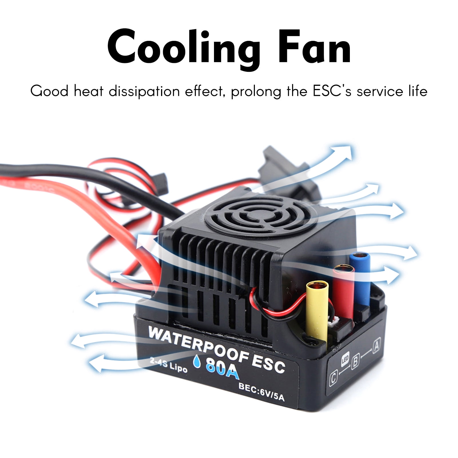 155mm SMA Antenna for FPV Racing Drone