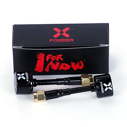 Black Foxeer Lollipop mini FPV antenna set