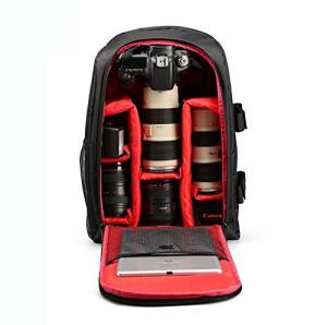 LUVODI Waterproof DSLR Camera Backpack (Red)