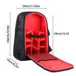 LUVODI Waterproof DSLR Camera Backpack (Red)