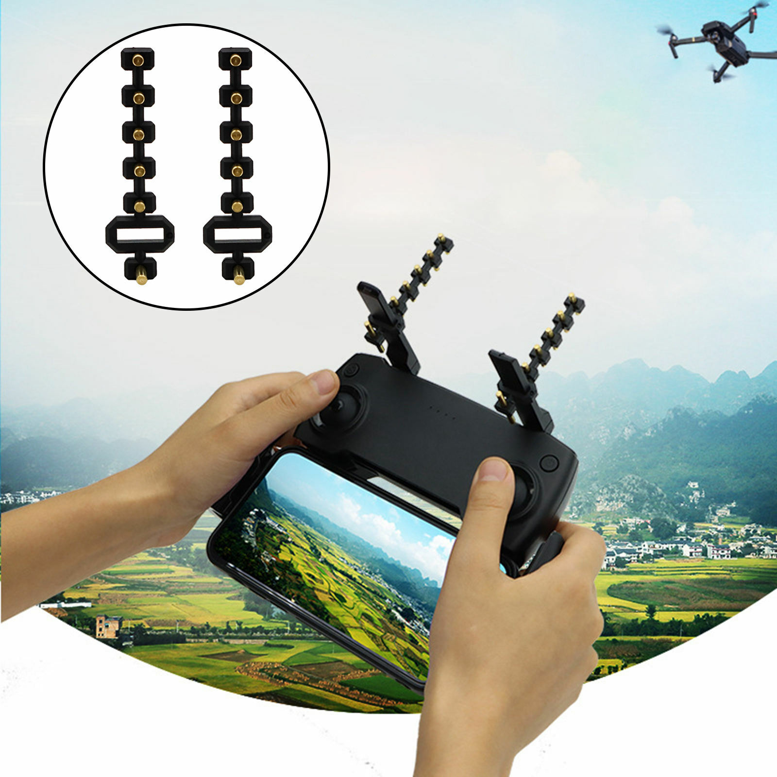 DJI Mavic Mini 2 Yagi Signal Booster