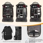 TARION Photography Backpack with Hard Shell