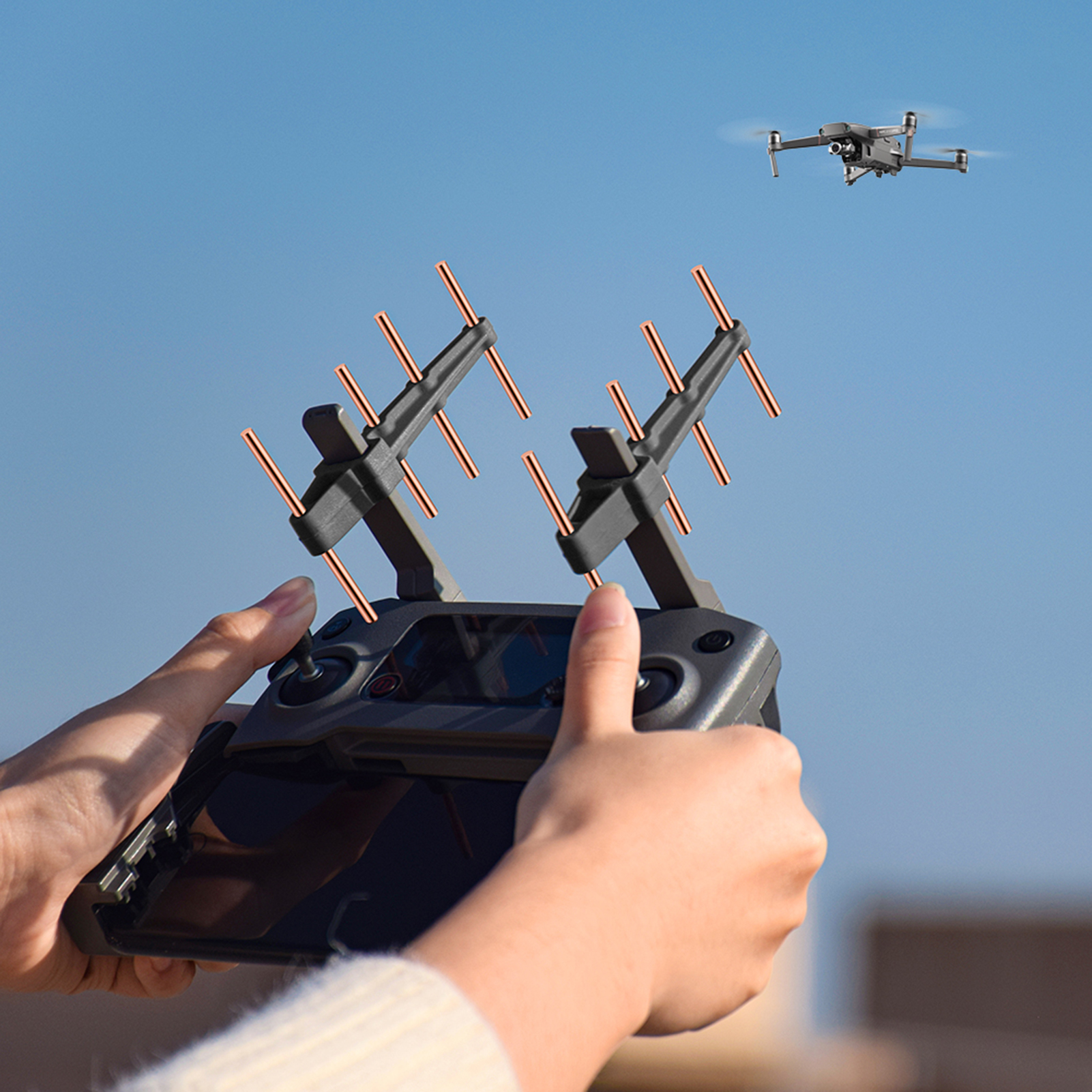 Yagi Antennas Boost DJI Drone Signals