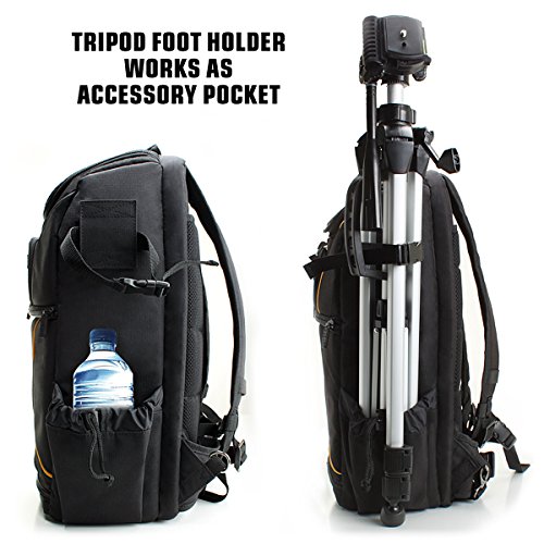 USA Gear DSLR Camera Backpack - Orange