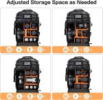 Photography Backpack for DSLR Cameras and Laptop