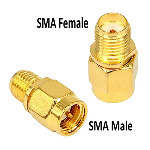 2-Pack BOOBRIE WiFi SMA Coaxial Adapter