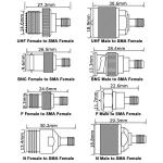 16-Piece SMA Adapter Kit for Drones