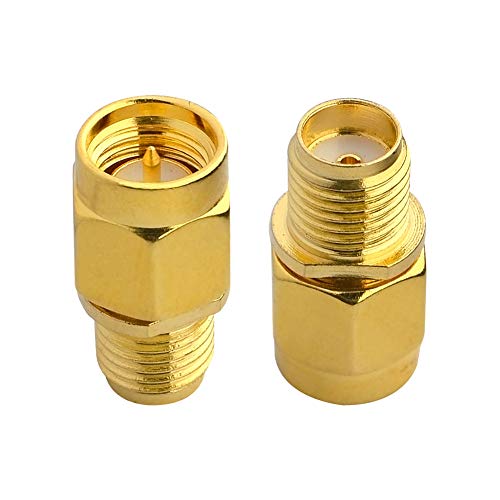 2-Pack BOOBRIE WiFi SMA Coaxial Adapter