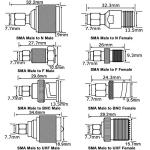 16-Piece SMA Adapter Kit for Drones