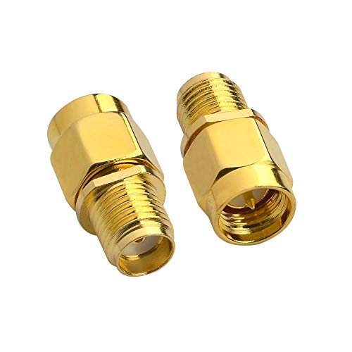 2-Pack BOOBRIE WiFi SMA Coaxial Adapter