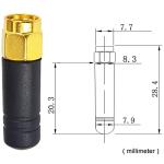 Small FPV WiFi Antenna Pair for Racing Drones