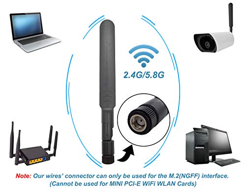 Dual-Band WiFi Antenna Set for Drones