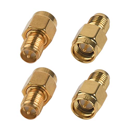 Gold Plated SMA to RP-SMA Connector Set
